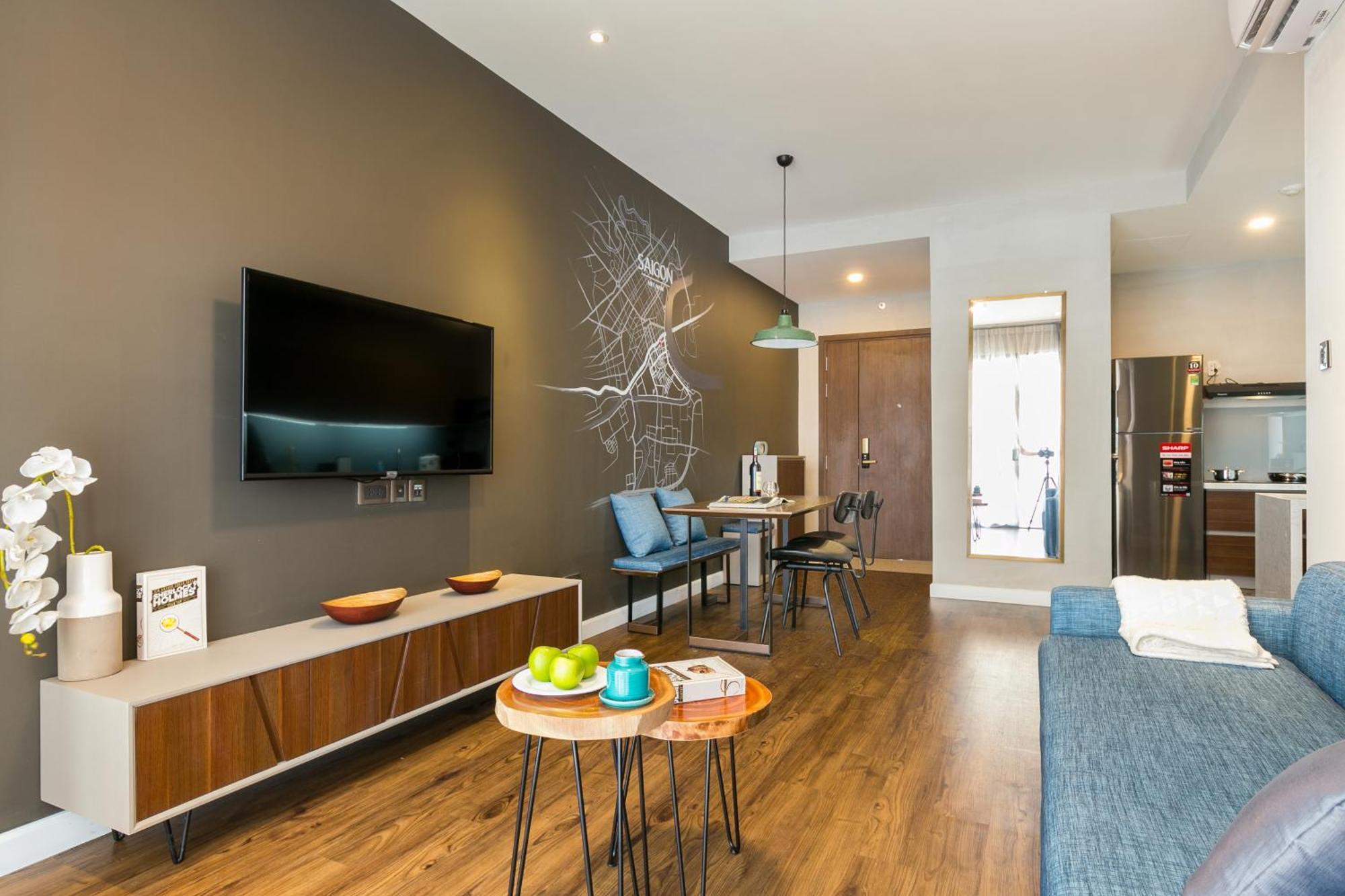 Apartmán Blue Fingers Saigon Royal - Tresor Ho Či Minovo Město Pokoj fotografie